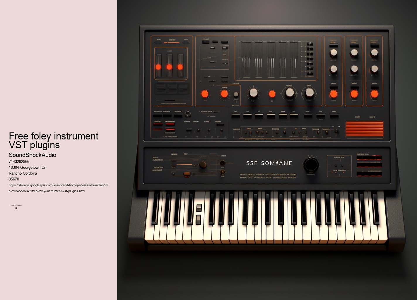 free foley instrument VST plugins